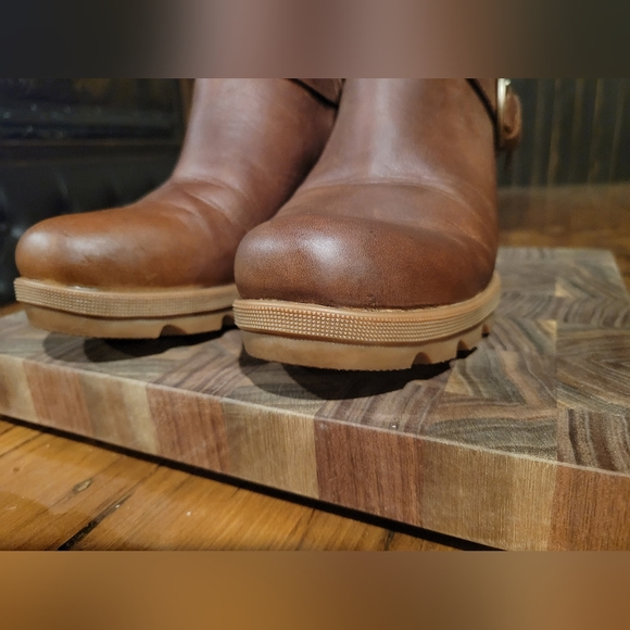 Sorel Joan of Arc Wedge Boots Brown size 9 - Picture 6 of 10